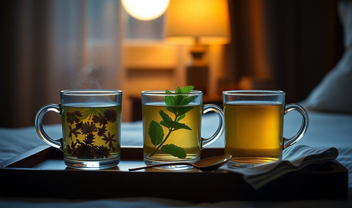Tre tisane serali che favoriscono la digestione e ti aiutano a dormire molto meglio